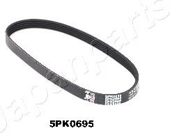 Japanparts DV-5PK0695 - V-Ribbed Belt autospares.lv