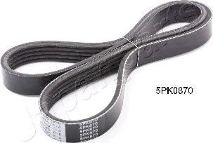 Japanparts DV-5PK0870 - V-Ribbed Belt autospares.lv