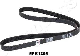 Japanparts DV-5PK1205 - V-Ribbed Belt autospares.lv