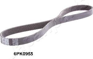 Japanparts DV-6PK0955 - V-Ribbed Belt autospares.lv