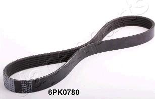 Japanparts DV-6PK0780 - V-Ribbed Belt autospares.lv