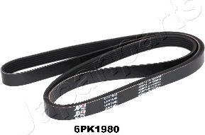 Japanparts DV-6PK1980 - V-Ribbed Belt autospares.lv