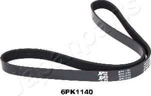 Japanparts DV-6PK1140 - V-Ribbed Belt autospares.lv