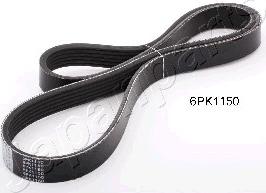 Japanparts DV-6PK1150 - V-Ribbed Belt autospares.lv