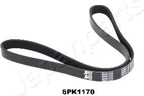 Japanparts DV-6PK1170 - V-Ribbed Belt autospares.lv