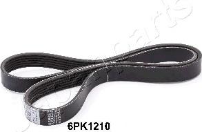 Japanparts DV-6PK1210 - V-Ribbed Belt autospares.lv