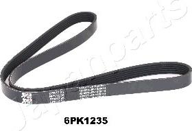 Japanparts DV-6PK1235 - V-Ribbed Belt autospares.lv