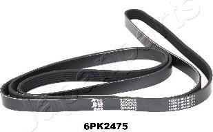 Japanparts DV-6PK2475 - V-Ribbed Belt autospares.lv