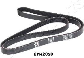 Japanparts DV-6PK2050 - V-Ribbed Belt autospares.lv