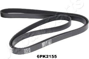 Japanparts DV-6PK2155 - V-Ribbed Belt autospares.lv