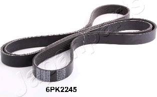 Japanparts DV-6PK2245 - V-Ribbed Belt autospares.lv