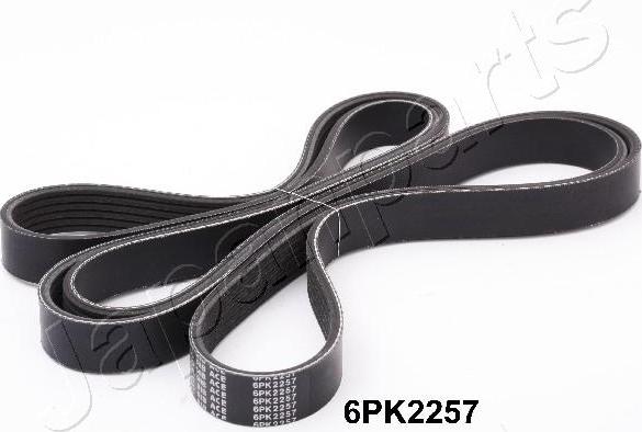 Japanparts DV-6PK2257 - V-Ribbed Belt autospares.lv