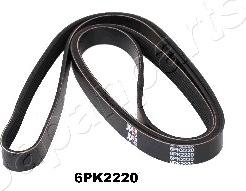 Japanparts DV-6PK2220 - V-Ribbed Belt autospares.lv