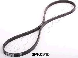 Japanparts DV-3PK0910 - V-Ribbed Belt autospares.lv