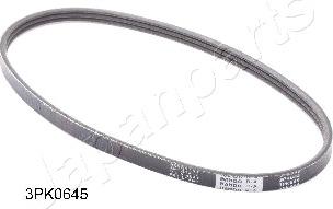 Japanparts DV-3PK0645 - V-Ribbed Belt autospares.lv