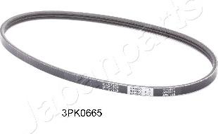 Japanparts DV-3PK0665 - V-Ribbed Belt autospares.lv