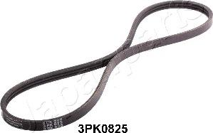 Japanparts DV-3PK0825 - V-Ribbed Belt autospares.lv