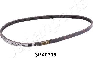 Japanparts DV-3PK0715 - V-Ribbed Belt autospares.lv