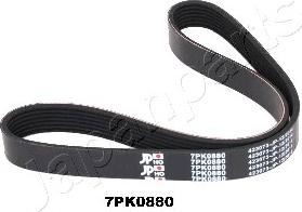 Japanparts DV-7PK0880 - V-Ribbed Belt autospares.lv