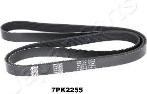 Japanparts DV-7PK2255 - V-Ribbed Belt autospares.lv