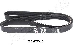 Japanparts DV-7PK2265 - V-Ribbed Belt autospares.lv