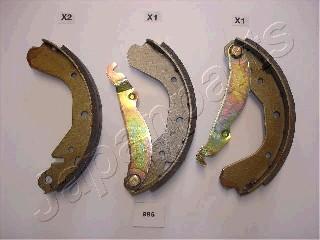 Japanparts GF-996AF - Brake Shoe Set autospares.lv