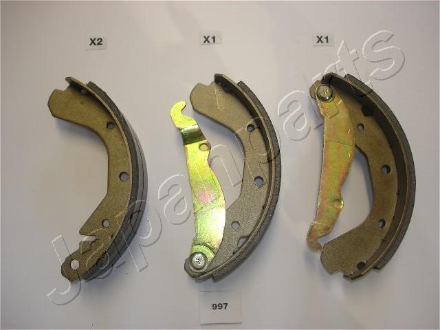 Japanparts GF-997AF - Brake Shoe Set autospares.lv