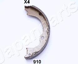 Japanparts GF-910AF - Brake Shoe Set, parking brake autospares.lv