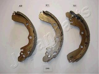 Japanparts GF-588AF - Brake Shoe Set autospares.lv