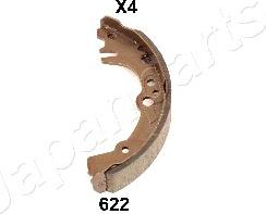 Japanparts GF-622AF - Brake Shoe Set autospares.lv