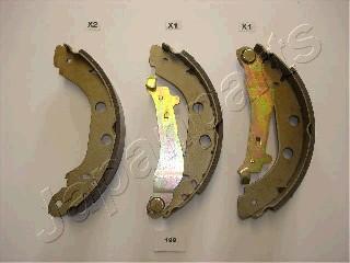 Japanparts GF-199AF - Brake Shoe Set autospares.lv