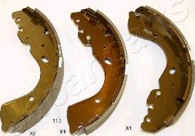 Japanparts GF-113AF - Brake Shoe Set autospares.lv