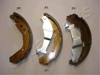 Japanparts GF-821AF - Brake Shoe Set autospares.lv