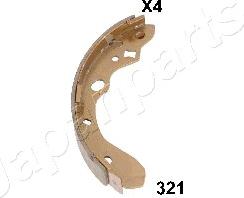 Japanparts GF-321AF - Brake Shoe Set autospares.lv