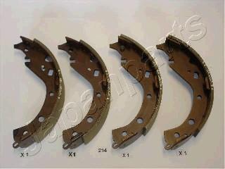 Japanparts GF-214AF - Brake Shoe Set autospares.lv