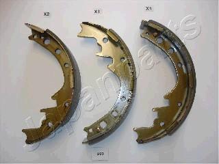 Japanparts GF-233AF - Brake Shoe Set autospares.lv