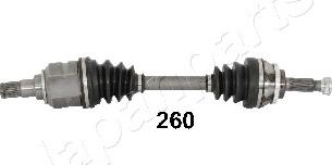 Japanparts GI-260 - Drive Shaft autospares.lv