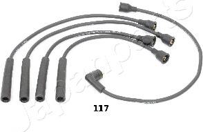 Japanparts IC-117 - Ignition Cable Kit autospares.lv