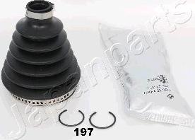 Japanparts KB-197 - Bellow, drive shaft autospares.lv