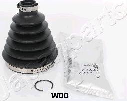 Japanparts KB-W00 - Bellow, drive shaft autospares.lv