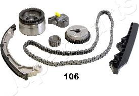 Japanparts KDK-106V - Timing Chain Kit autospares.lv