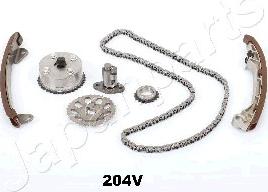 Japanparts KDK-204V - Timing Chain Kit autospares.lv