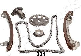 Japanparts KDK-204 - Timing Chain Kit autospares.lv