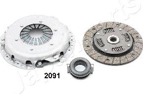 Japanparts KF-2091 - Clutch Kit autospares.lv