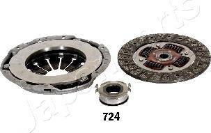 Japanparts KF-724 - Clutch Kit autospares.lv