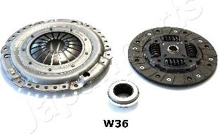 Japanparts KF-W36 - Clutch Kit autospares.lv