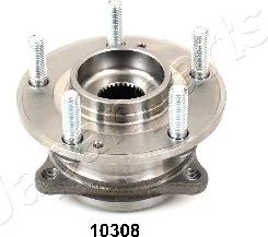 Japanparts KK-10308 - Wheel Hub autospares.lv