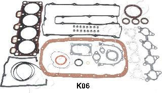 Japanparts KM-K06 - Full Gasket Set, engine autospares.lv