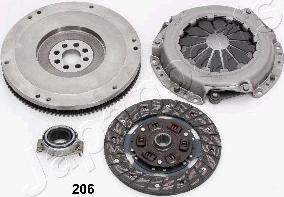 Japanparts KV-206 - Clutch Kit autospares.lv