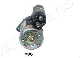 Japanparts MTS206 - Starter autospares.lv